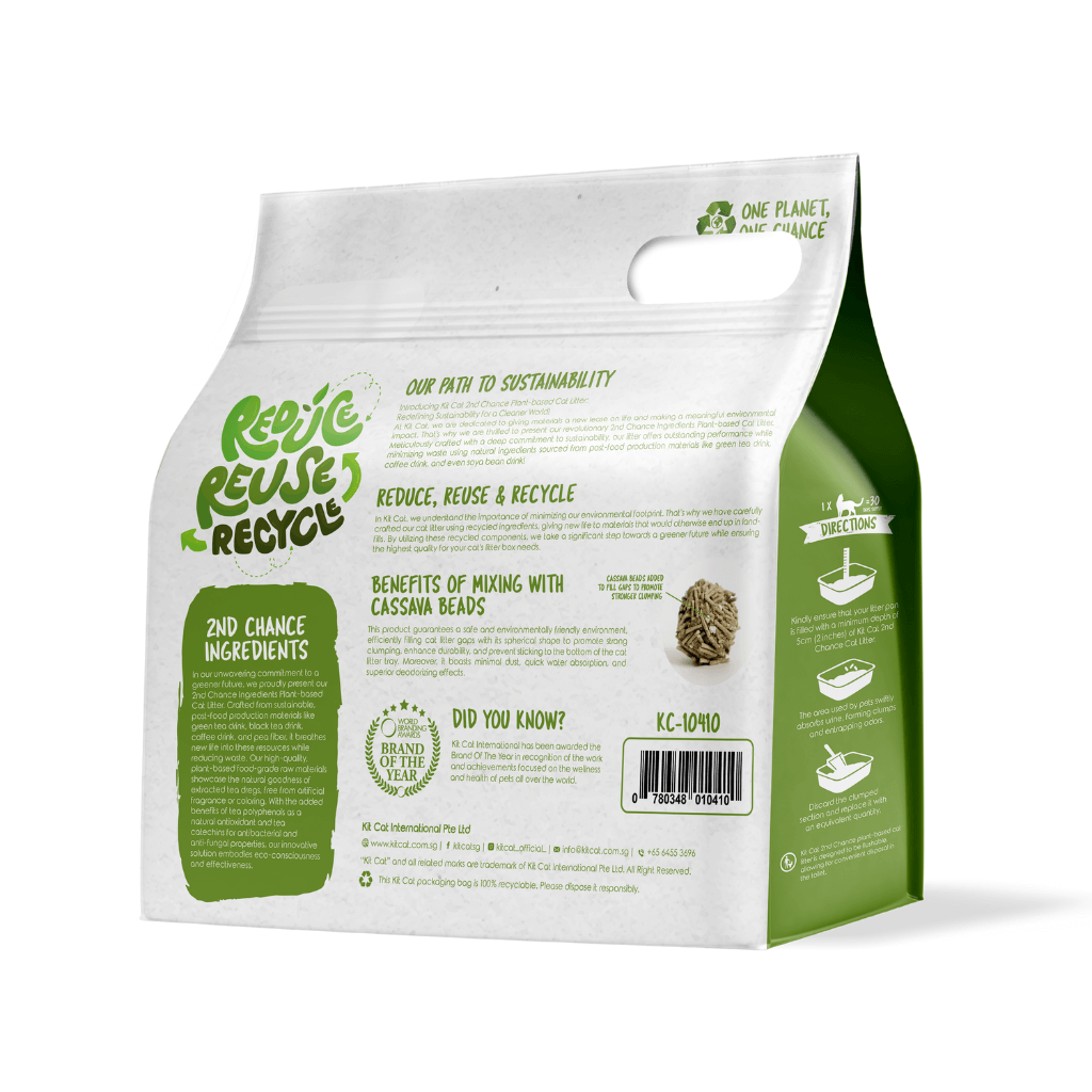 Arena 2nd Chance - Hojas de Té Verde, Guisante y Yuca