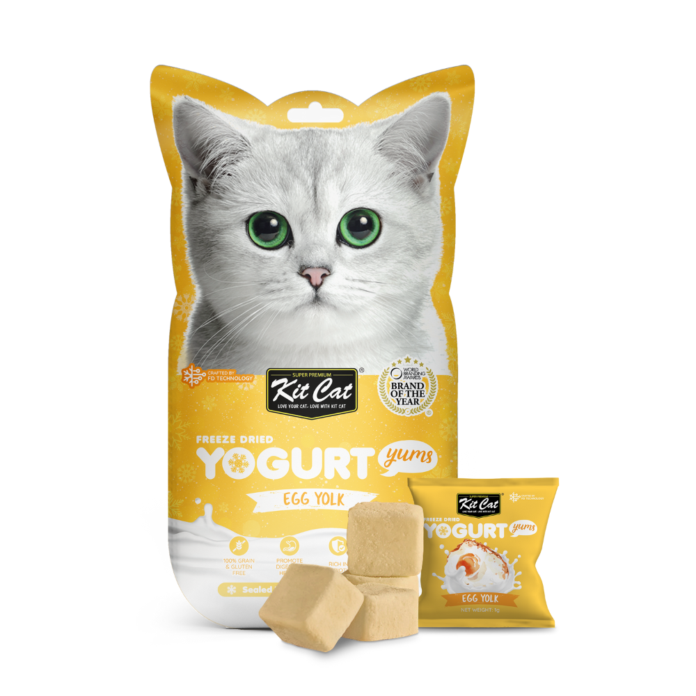Yogurt Yums Yema de Huevo 10g - Snack Liofilizado