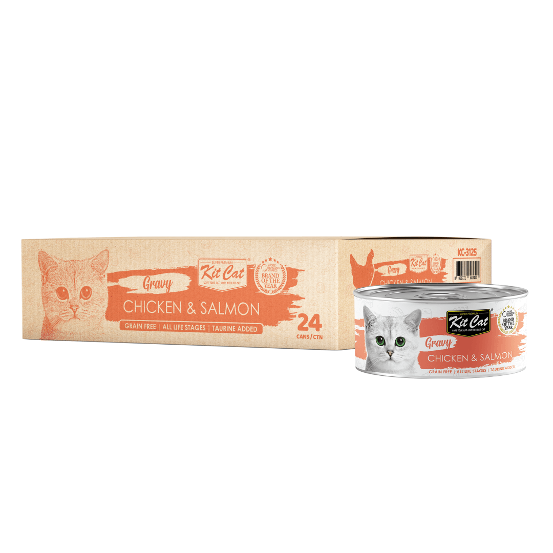 Pollo con Salmón 70g - Comida húmeda  en Salsa Secondary image