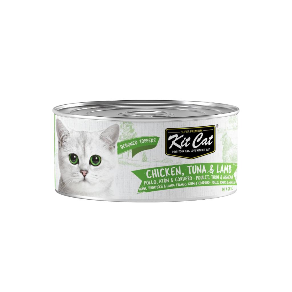 Pollo y At¨²n con Cordero 80g - Comida h¨²meda en Gelatina Main image